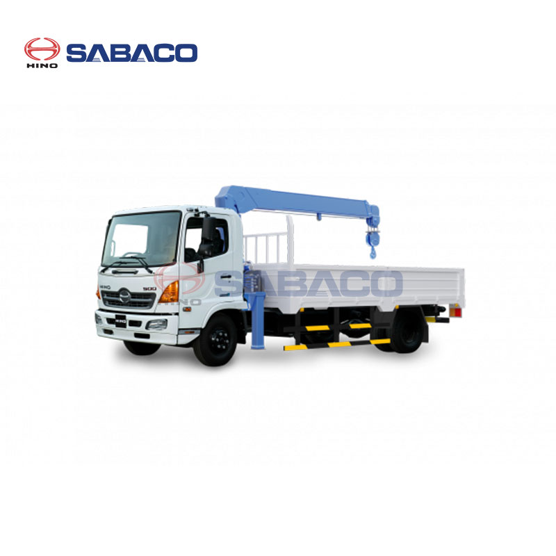 Xe tải gắn cẩu Soosan Hino