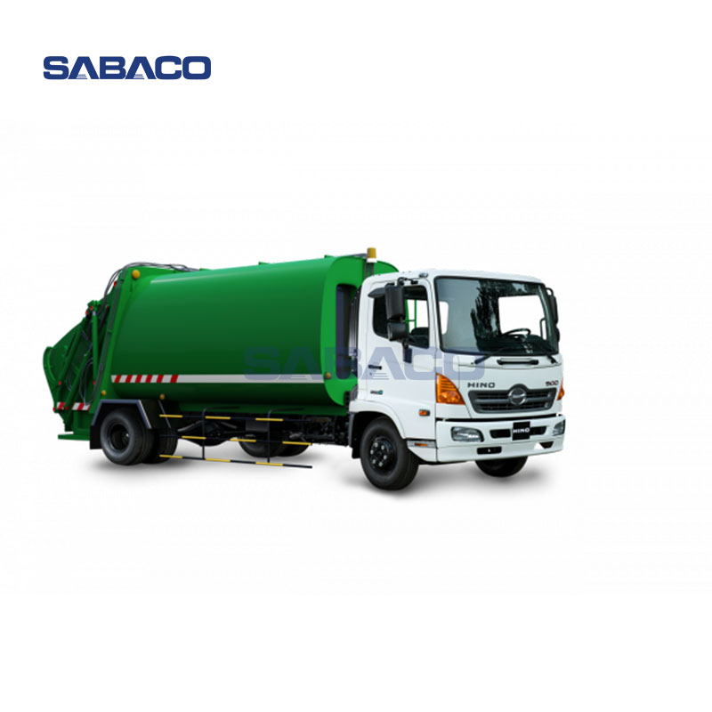 Xe cuốn ép rác, chở rác Hino 11 tấn Series 500 FC9JJTC-GARBAGE