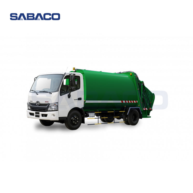 Xe môi trường cuốn ép rác Hino 300 Series XZU720-GARBAGE