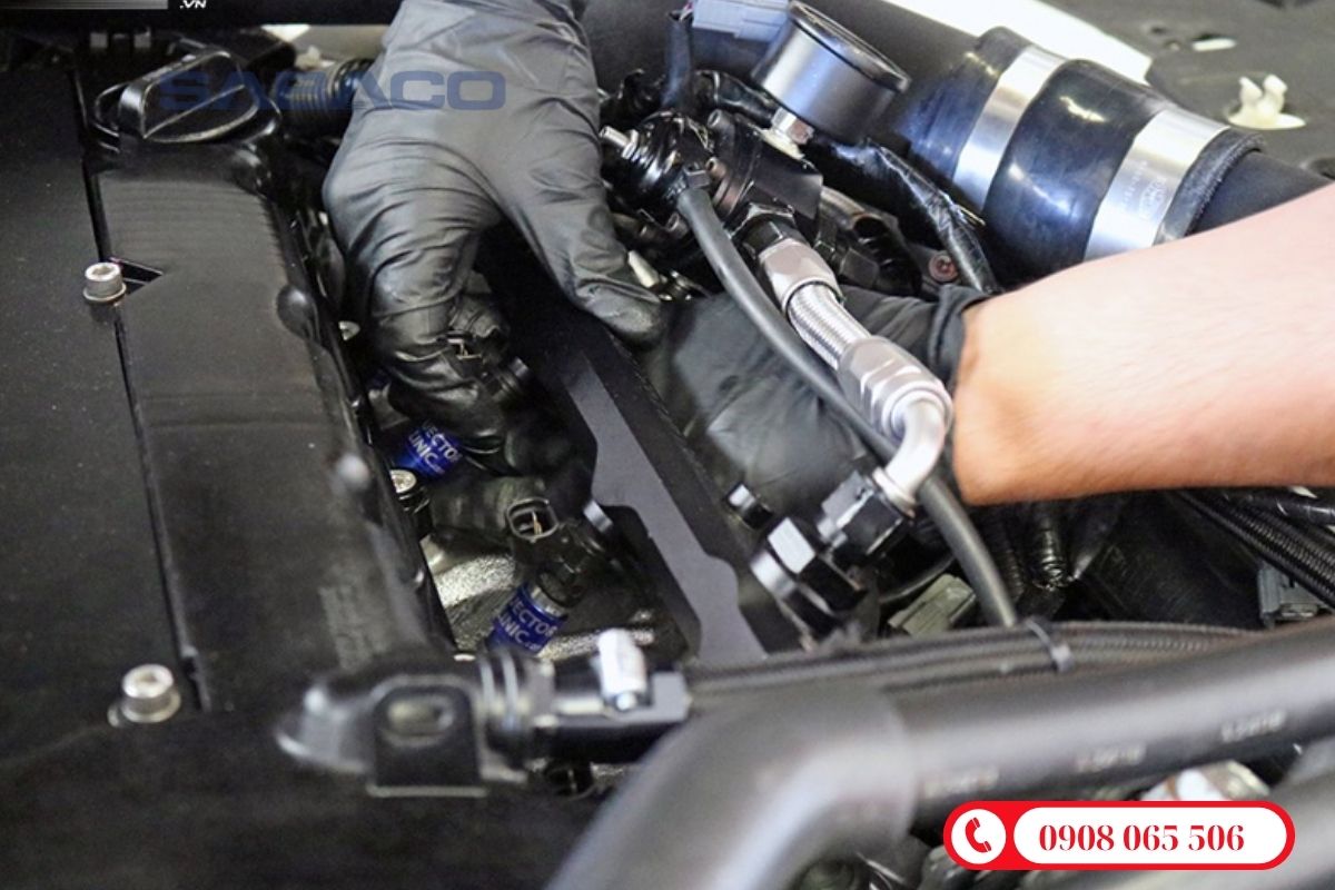 vệ sinh kim phun hino