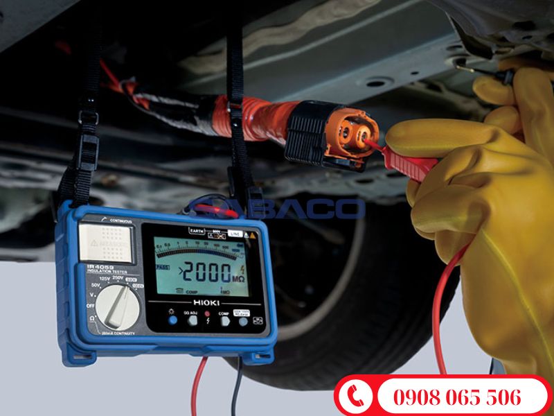 kiểm tra điện xe hino