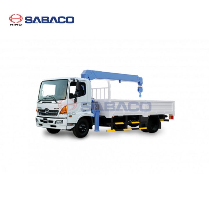 Xe tải gắn cẩu Soosan Hino