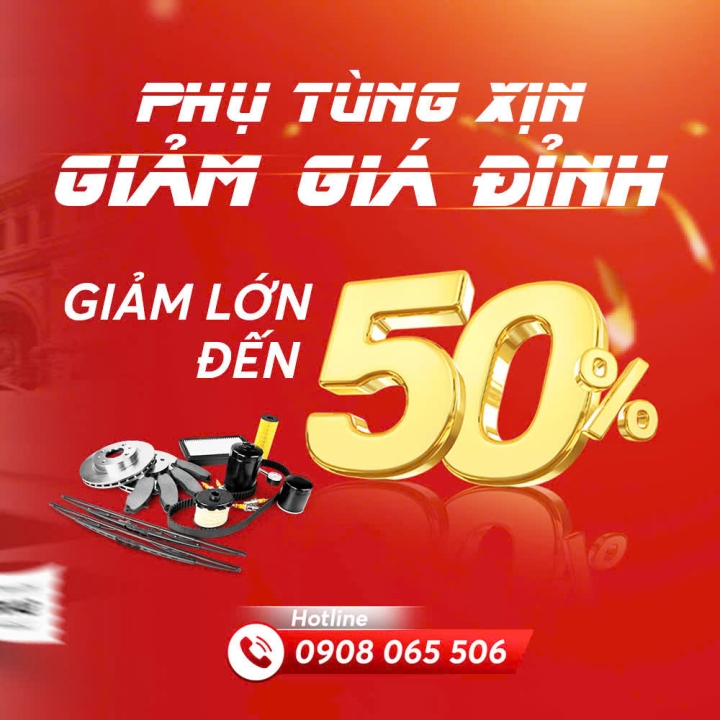 Khuyến mãi tháng 04: Giảm đến 50% cho các loại phụ tùng xe tải Hino