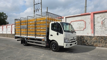 Xe tải Hino Series 300 XZU650-thùng chở gia cầm